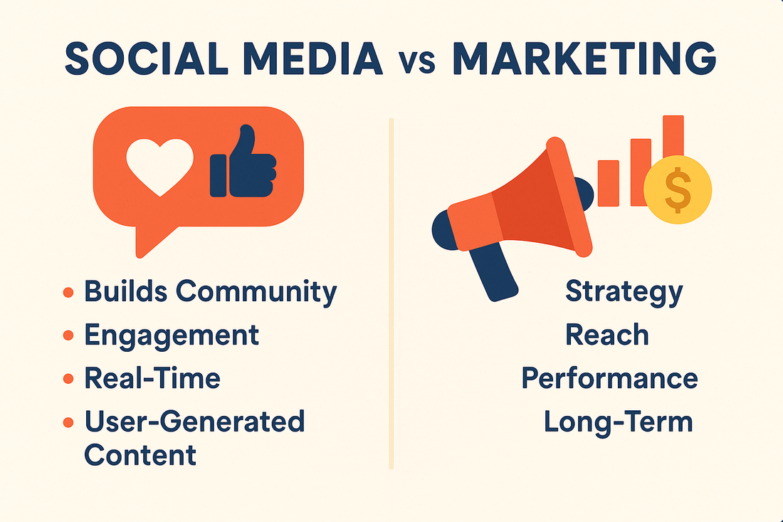 Social Media vs. Marketing: Why You Need Both to Build a Brand Ecosystem That Lasts
